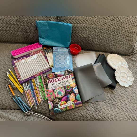 Other - Huge art supply lot - dot art painting and more